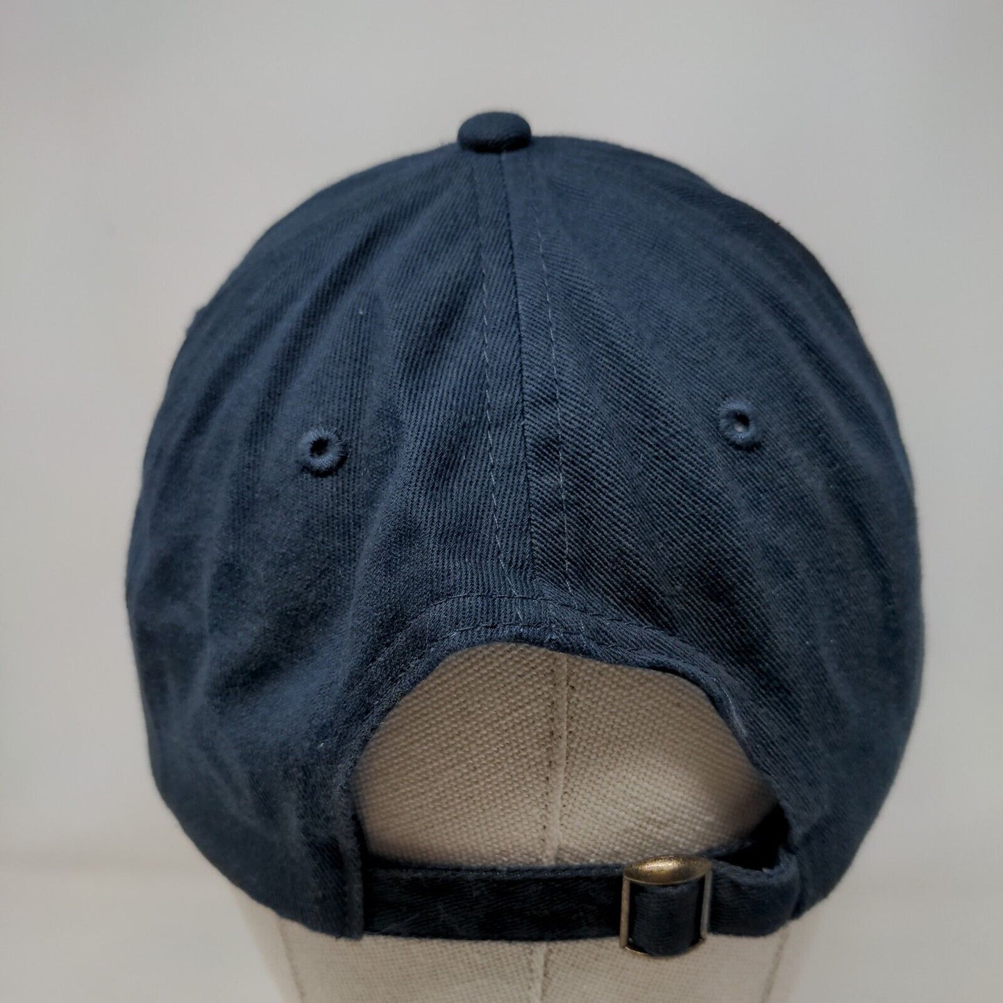 She Explores Florida Slideback Hat Blue One Size Adjustable Vented Holes 6 Panel