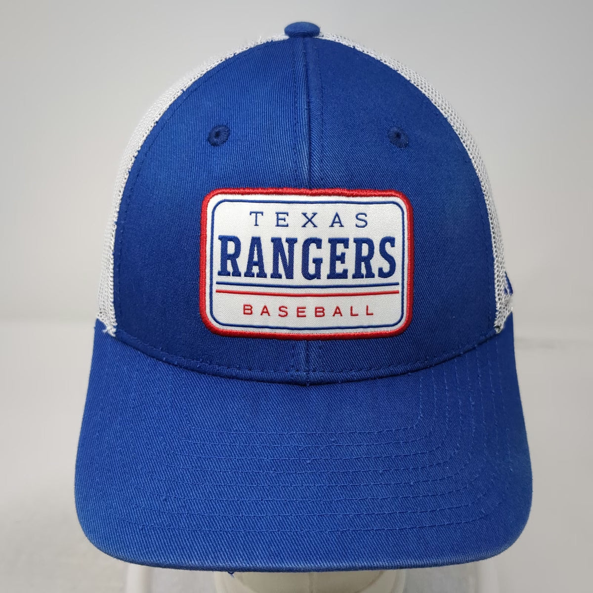 Texas Rangers MLB '47 Trucker Hat Blue One Size Snapback Mesh Patch Baseball
