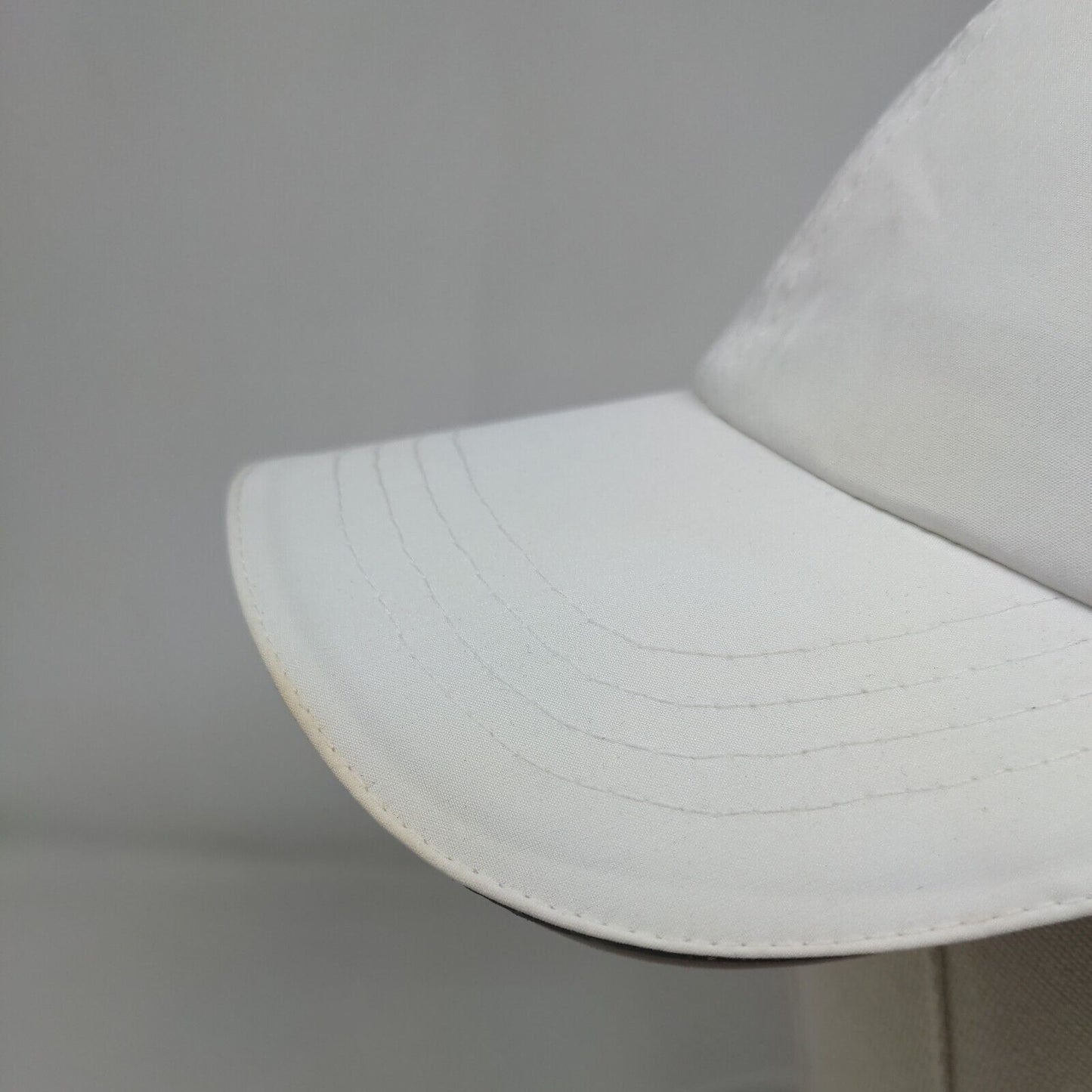Unbranded Slideback Hat Arctic White OSFM Adjustable Solid Blank