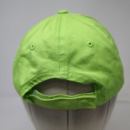 Bud Light Green Baseball Cap One Size Strapback Hat Embroidered Beer Lime Wedge