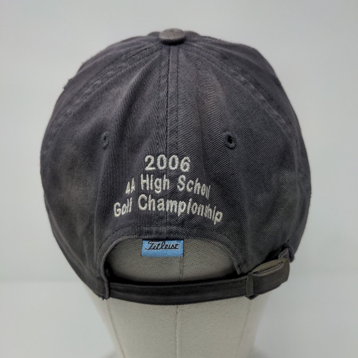 Titleist Forged Slideback Hat Blue OSFA 2006 4A High School Golf Championship