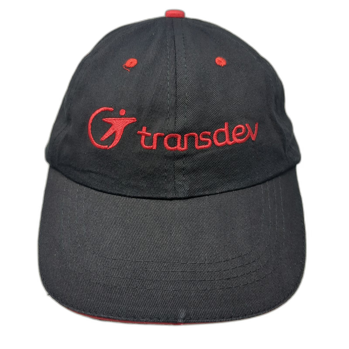 HitWear Transdev Embroidered Logo Black One Size Baseball Cap Strapback Hat