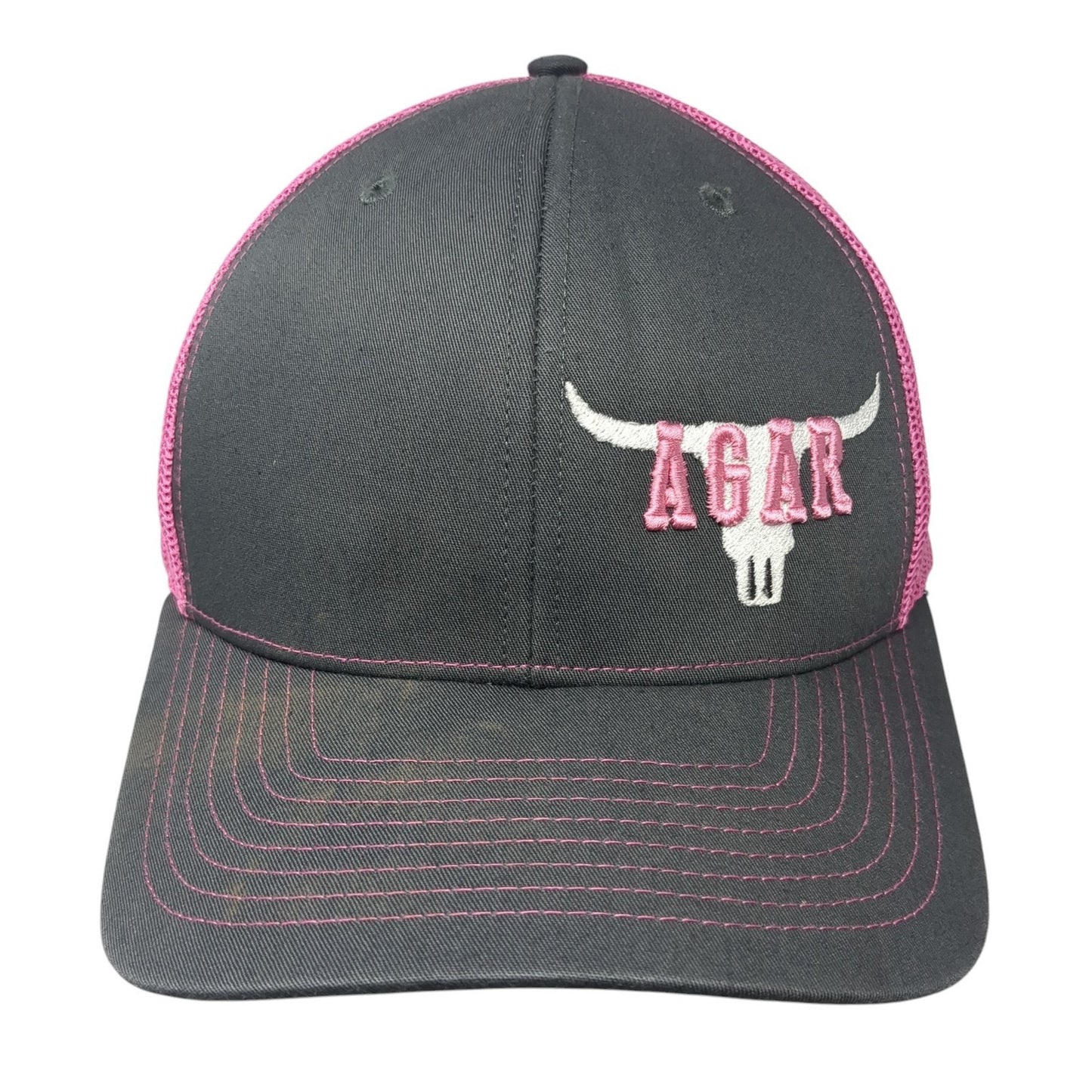 Agar Snapback Trucker Hat Multicolor One Size Adjustable Mesh Back Richardson