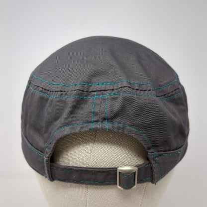 Scheels Slideback Cadet Army Hat Gray One Size Embroidered Outdoor Cap