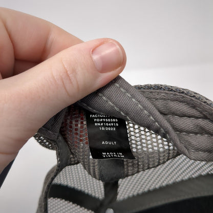 Outdoor Cap Adult Snapback Trucker Hat Gray OS Adjustable Embroidered Mesh Back