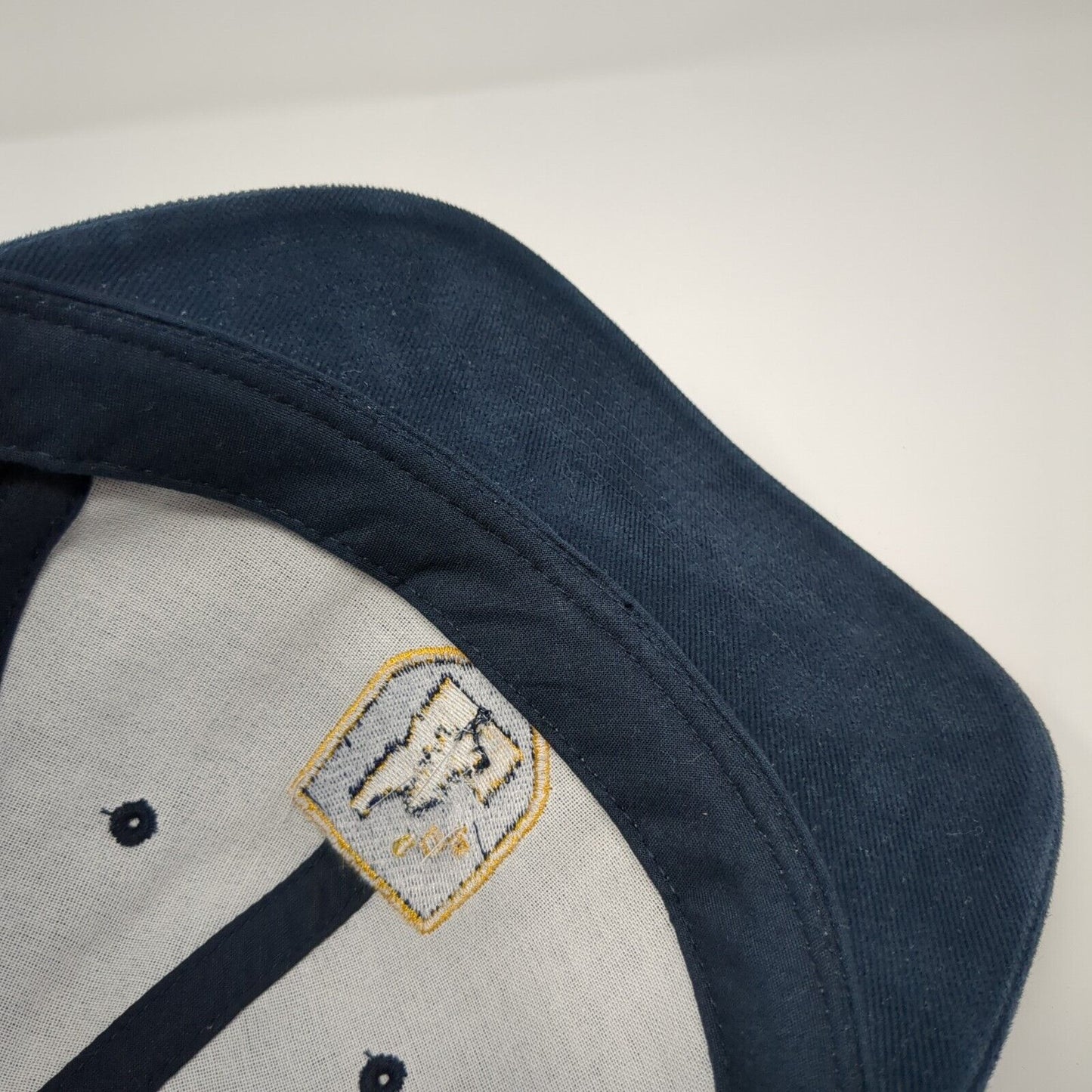 IDP Idaho Strapback Hat Blue One Size Adjustable Embroidered Yupoong