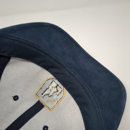IDP Idaho Strapback Hat Blue One Size Adjustable Embroidered Yupoong