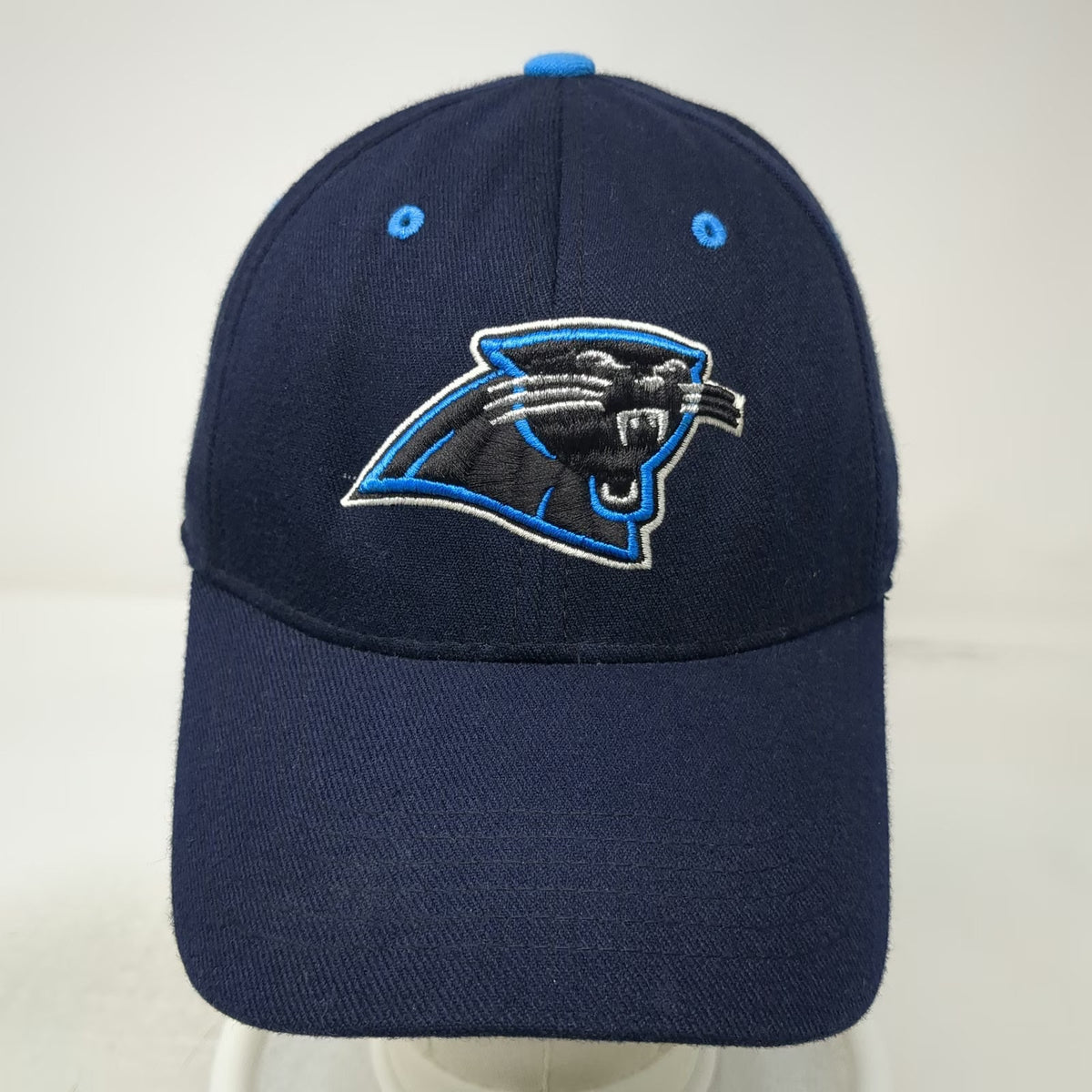 Carolina Panthers NFL Reebok Baseball Cap Blue One Size One-Fit Stretch Hat