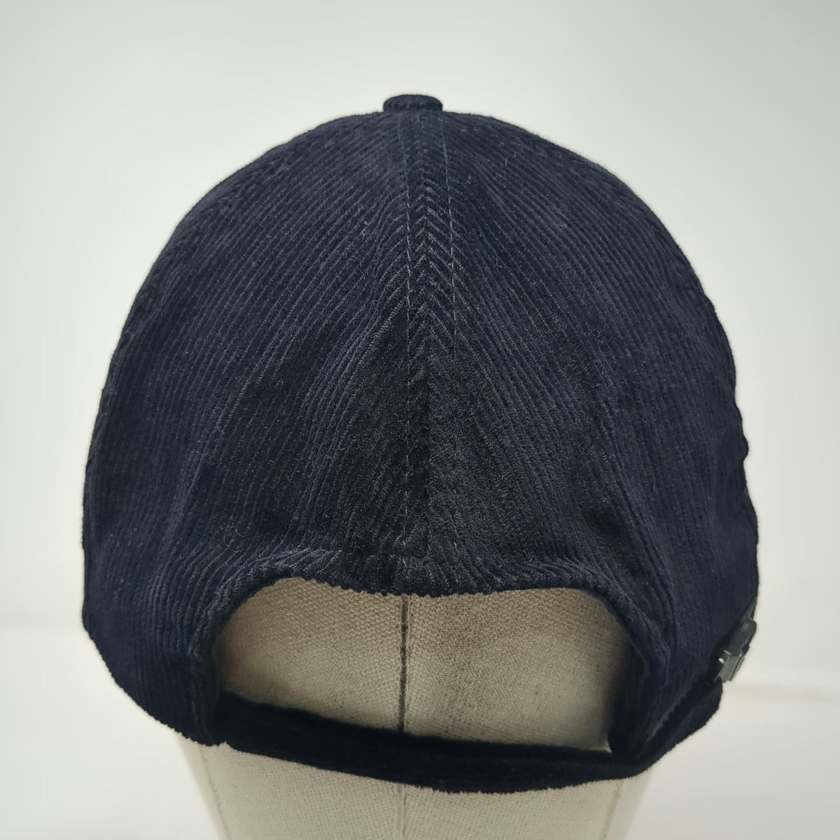 Otto 5 Panel Black Hat One Size Corduroy Rope Almota Elevator Graphic Cotton Cap