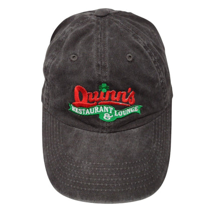 Quinn's Restaurant & Lounge Slideback Hat Gray OSFA Kiss Me I'm Irish