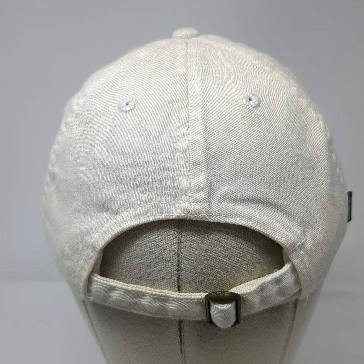 Legacy Baseball Cap White One Size Slideback Pace University P Logo Hat