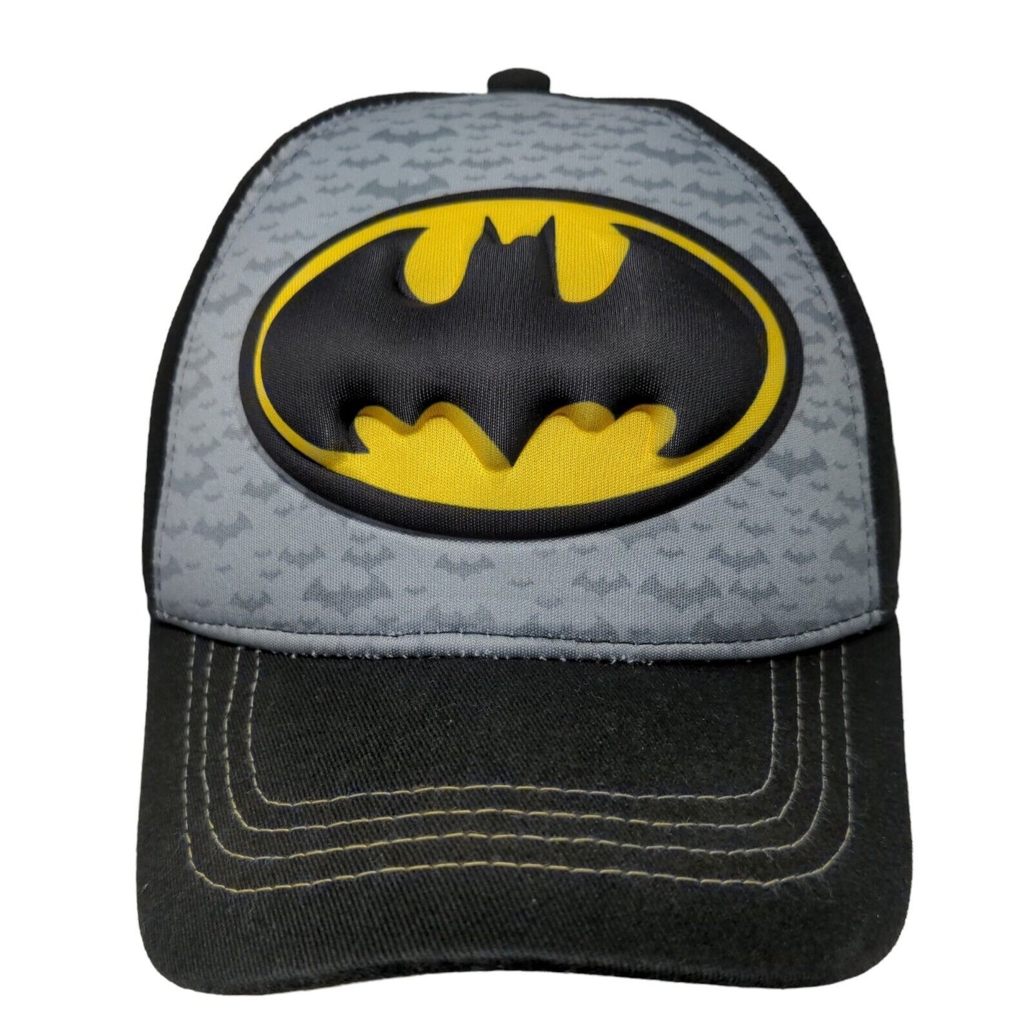 DC Comic's Batman Boy's Toddler Snapback Hat Multicolor Embroidered Logo