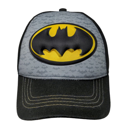 DC Comic's Batman Boy's Toddler Snapback Hat Multicolor Embroidered Logo