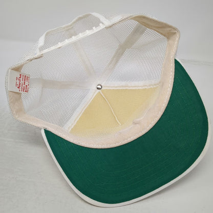 New Era 49ers Broncos NFL Super Bowl XXIV White M-L Trucker Hat Mesh Vintage