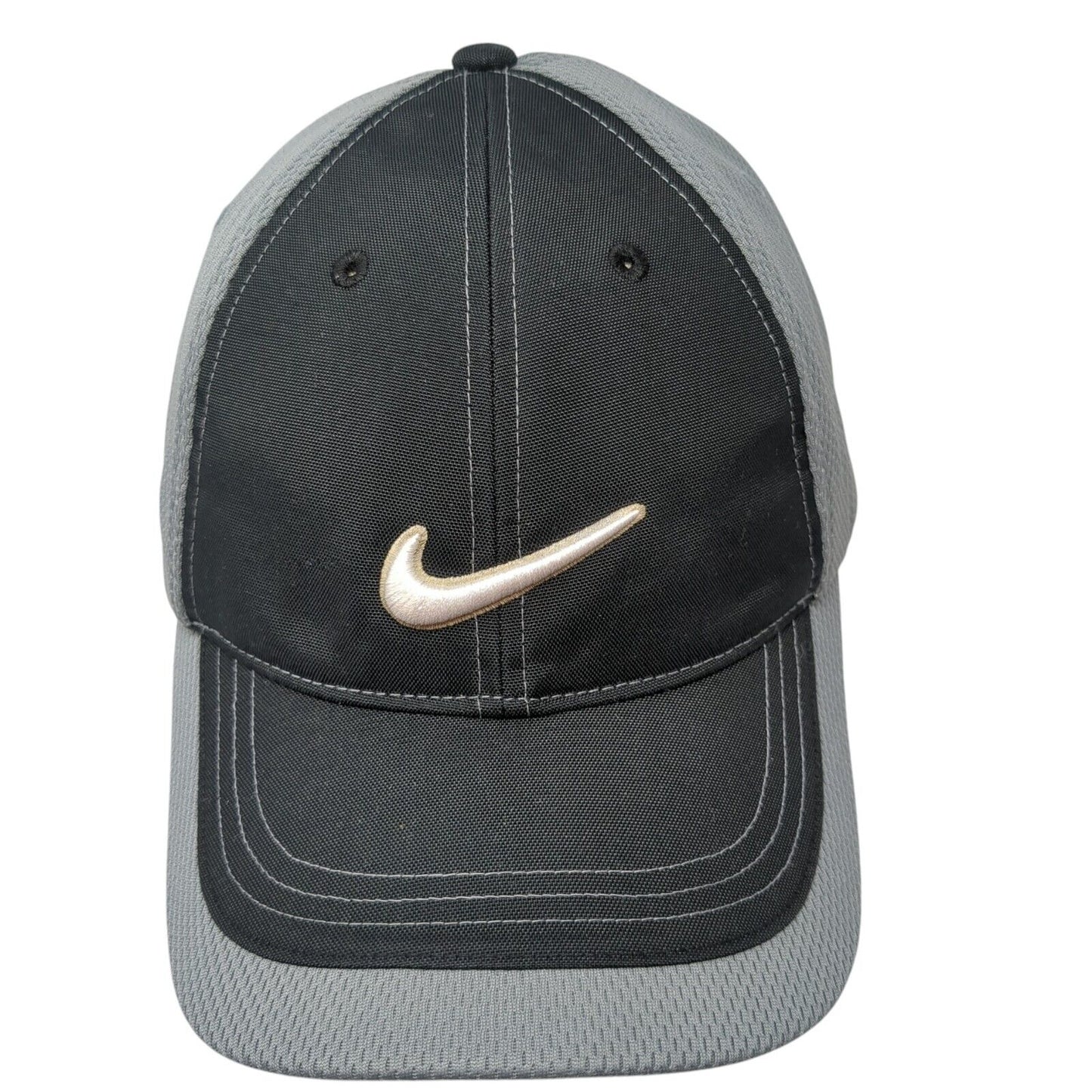 Nike Golf Swoosh Strapback Hat Multi OSFA Adjustable Colorblock 6 Panel
