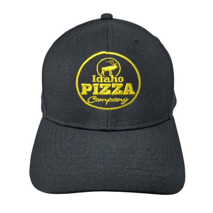 Idaho Pizza Company Strapback Hat Black One Size Embroidered Sportsman