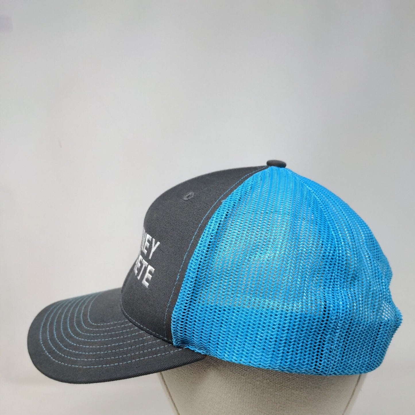 Hackney Concrete Snapback Trucker Hat Multicolor One Size Mesh Back