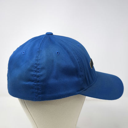 Flexfit Baseball Cap Blue XL Snowbird Ski Resort Logo Elastic Curved Brim Hat