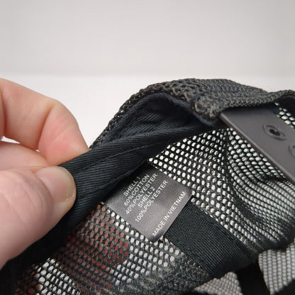 Dos Amigos Framing Snapback Trucker Hat Red One Size Adjustable Mesh Back