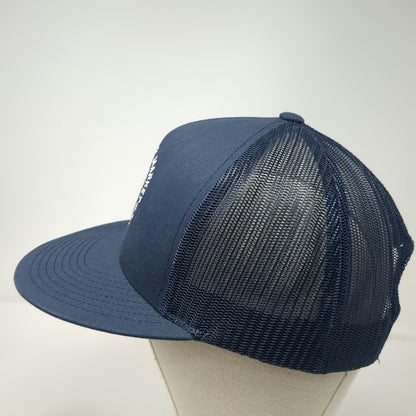 Yupoong Trucker Hat Blue One Size Boise Co-op Market Fresh Local Mesh Snapback