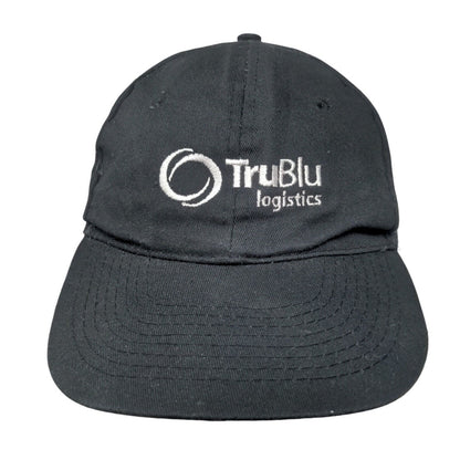 TruBlu Logistics Strapback Hat Black OSFA Embroidered Adjustable Hit Wear