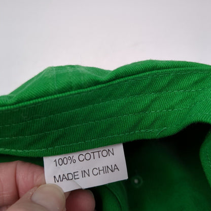 Browne's Irish Market Slideback Hat Green One Size Adjustable 6 Panel