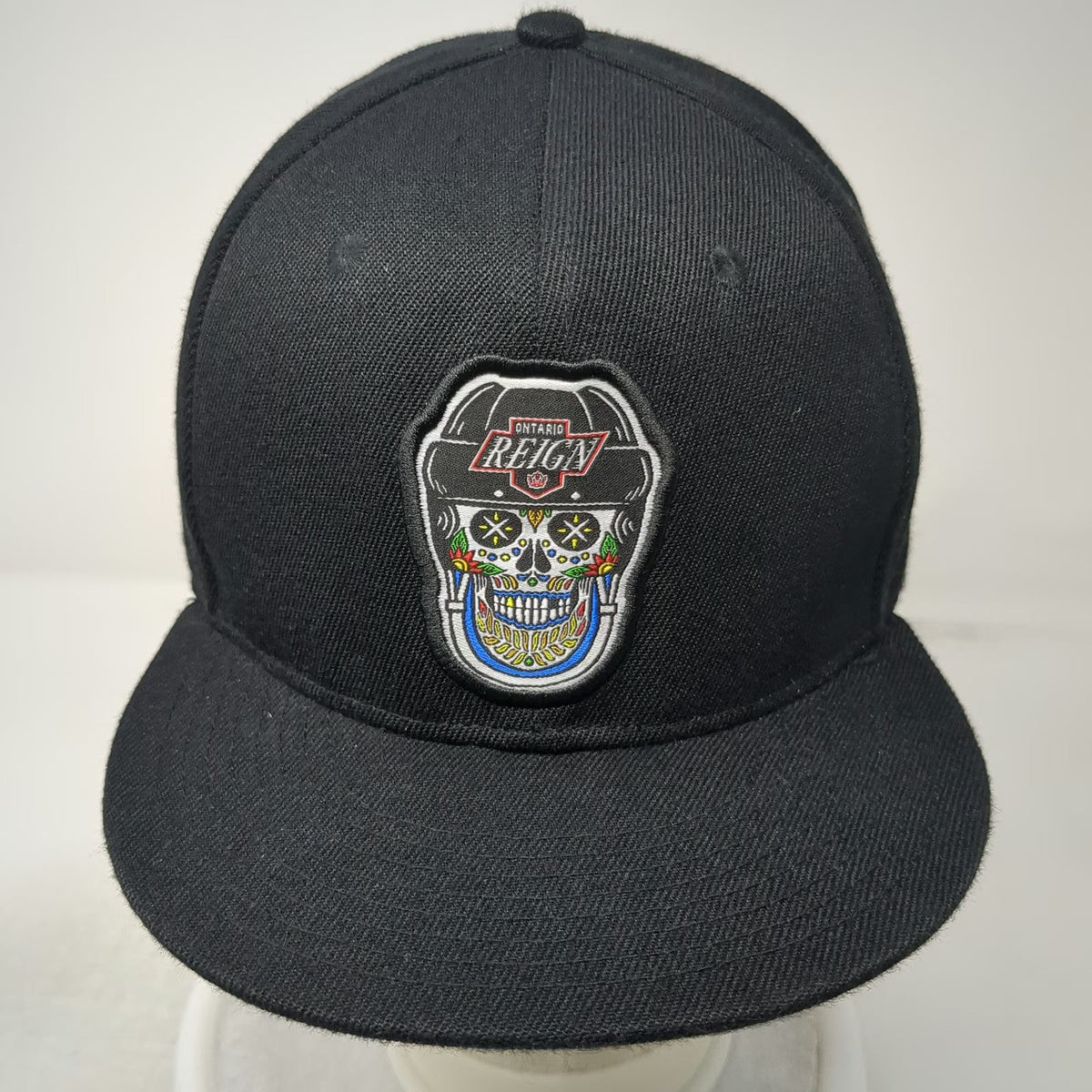Violent Gentlemen Snapback Black One Size Ontario Reign Hockey Sugar Skull Hat