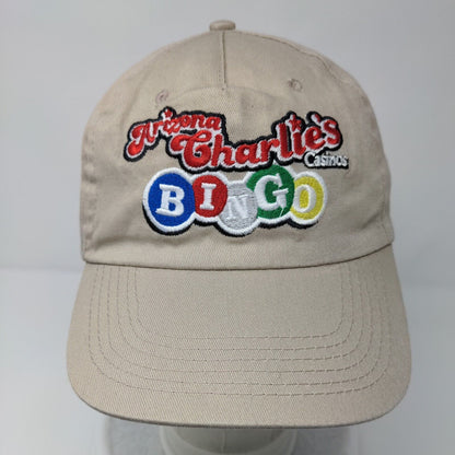 Arizona Charlie's Casinos Bingo Strapback Hat Tan OSFA Embroidered