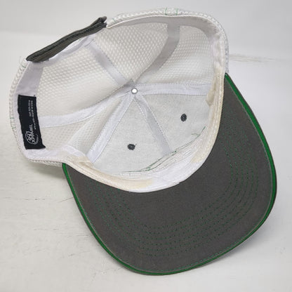 360 Apparel Baseball Cap Gray One Size Rob Green Auto Group Mesh Strapback Hat