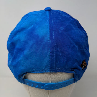 Joe Camel Men's Snapback Hat Blue Adjustable 100% Nylon Embroidered Logo Vintage