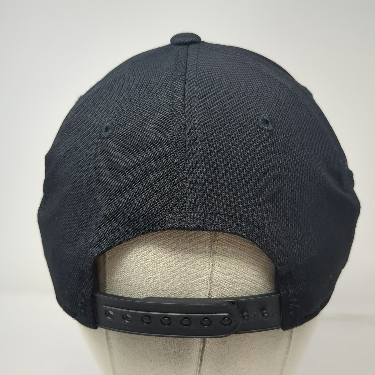 G/FORE Snapback Hat Black One Size McQUEEN Golf 110 Flexfit 3D Logo Embroidery