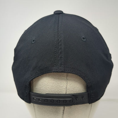 G/FORE Snapback Hat Black One Size McQUEEN Golf 110 Flexfit 3D Logo Embroidery