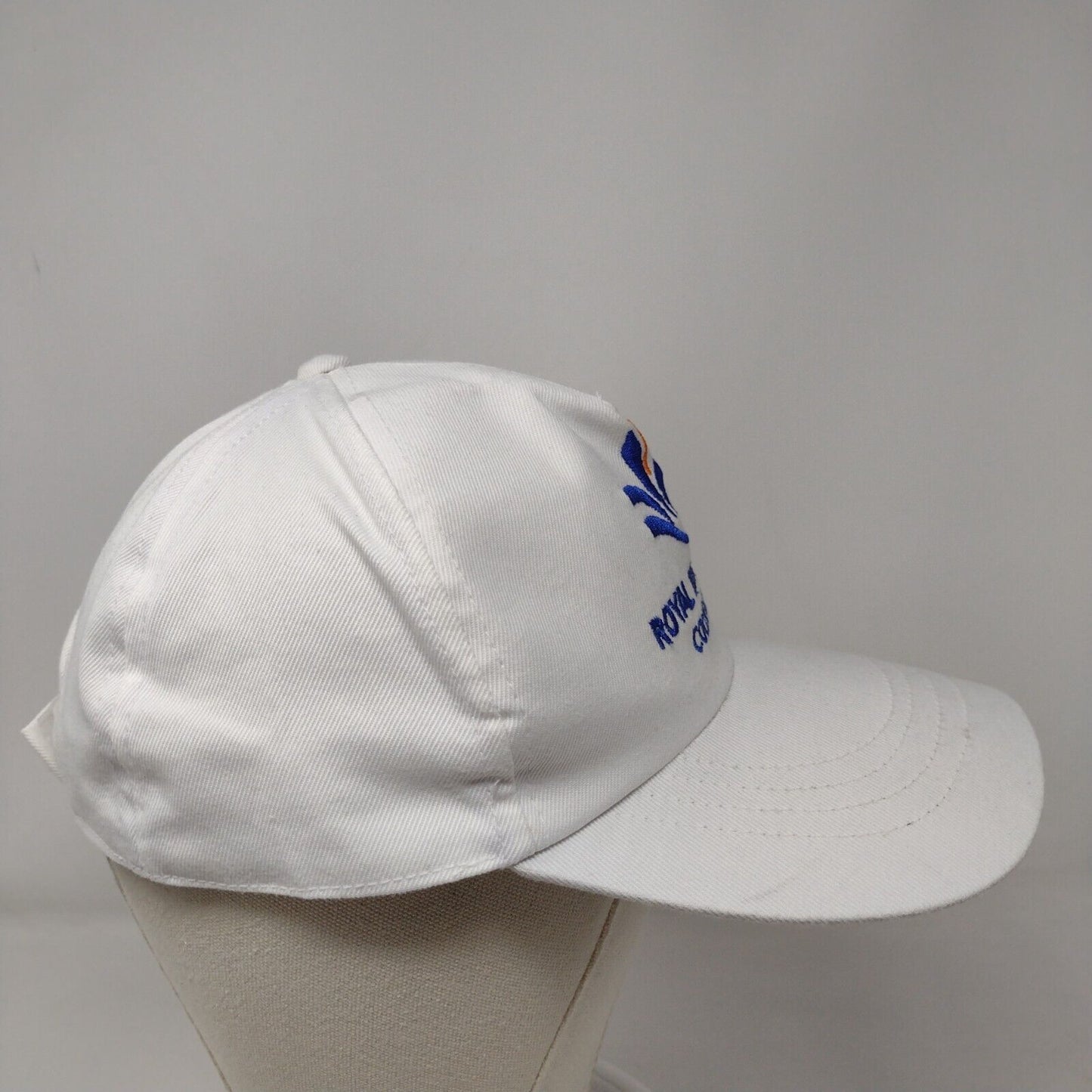Royal Thimpu College Strapback Hat White One Size Adjustable Embroidered