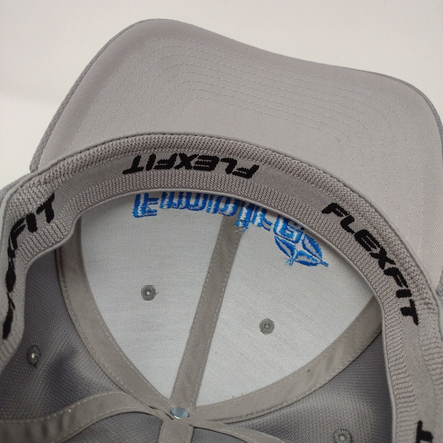 Empire Fitted Hat Gray L/XL Embroidered Cool & Dry Flexfit Sport-Tek