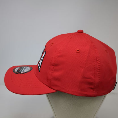 Imperial Baseball Cap Red One Size AJGA American Junior Golf Association Hat