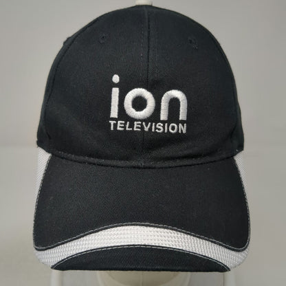Big Accessories Baseball Cap Black White One Size Ion Television Mesh Trim Hat