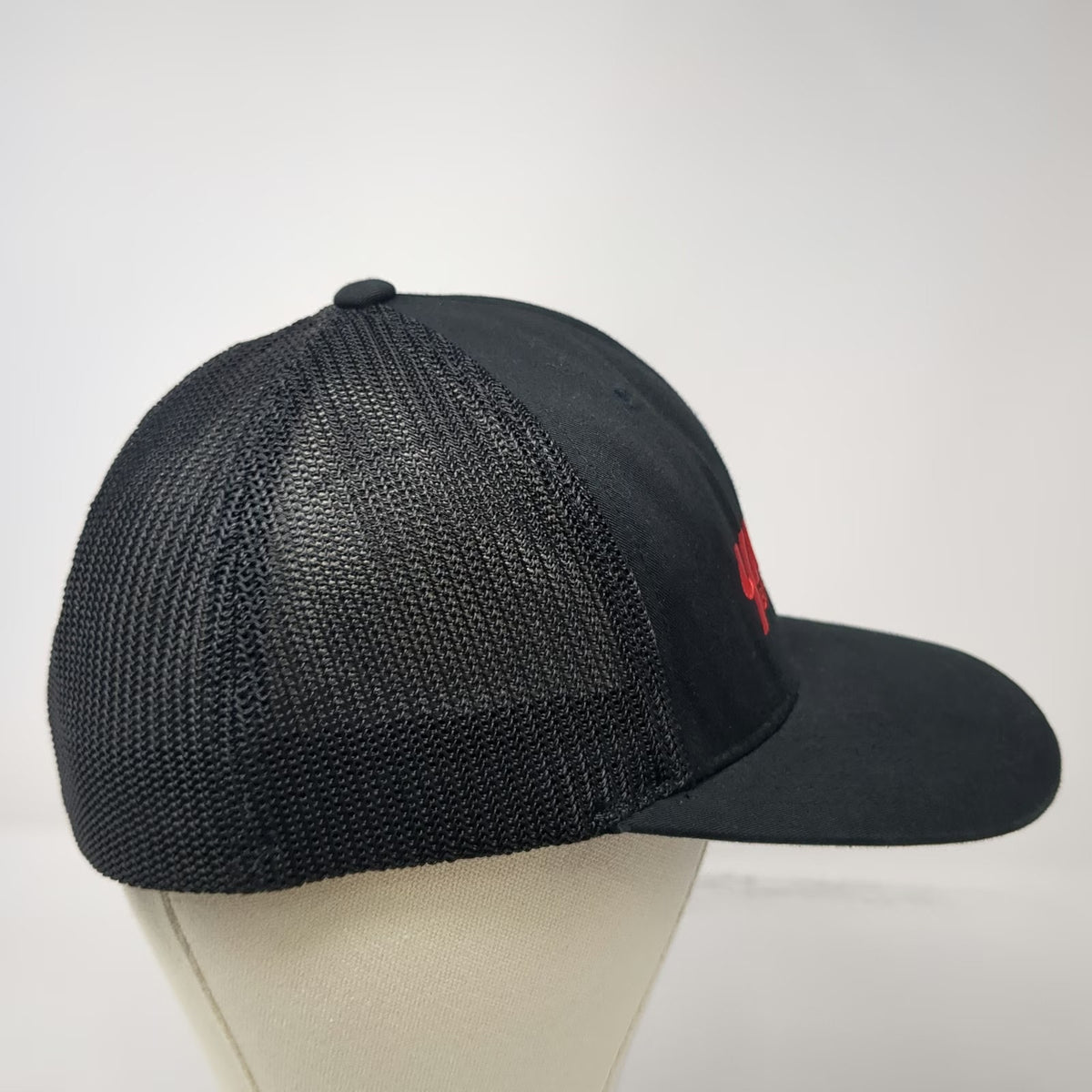 Port Authority Baseball Cap Black XL YMC Inc Mechanical Contractor Mesh Hat