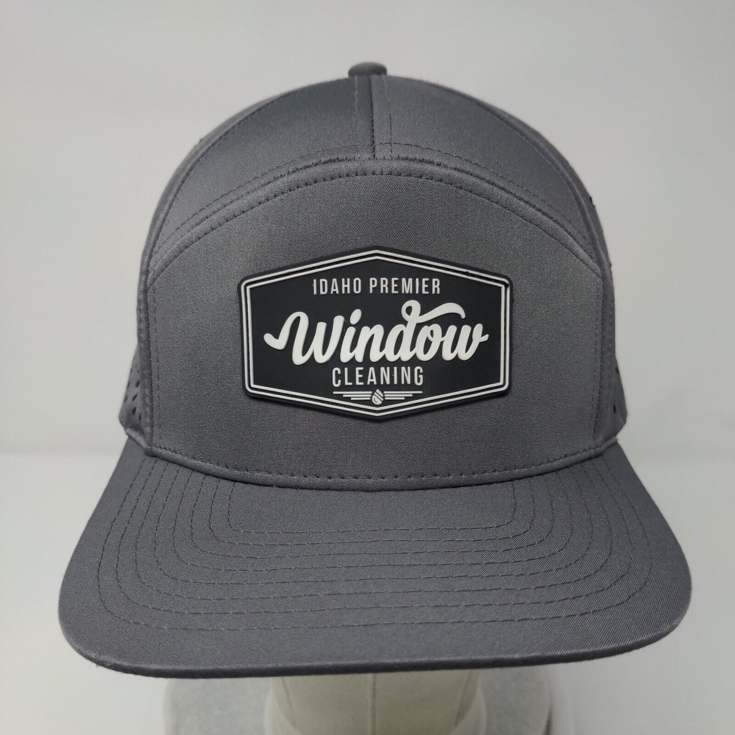 Idaho Premier Window Cleaning Snapback Hat Gray OS Adjustable Osprey Zapped