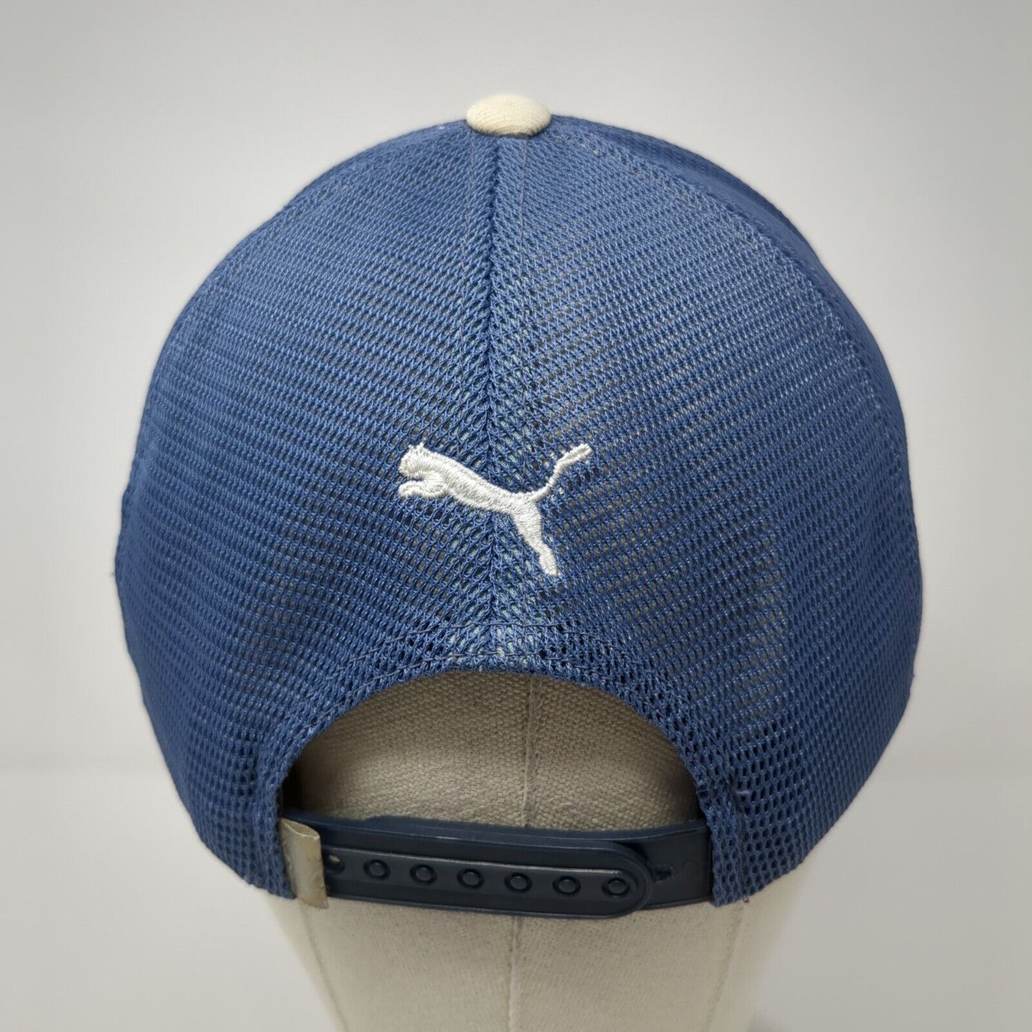 Pineapple Snapback Trucker Hat Blue OS Adjustable 110 Flexfit Mesh Back PUMA