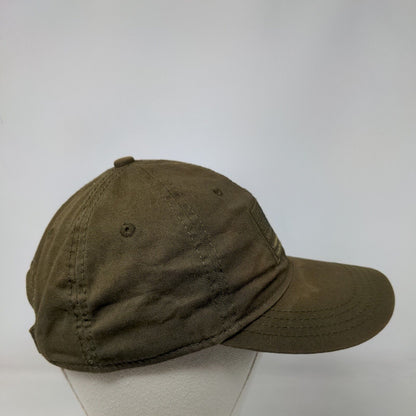 USA Flag Strapback Hat Brownish-Green One Size Patriotic Academy Sports Outdoors
