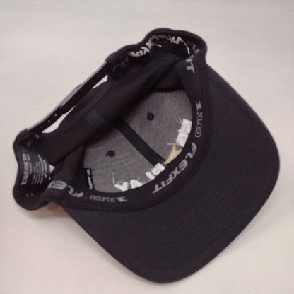 Go Play Snapback Hat Black OSFA Embroidered Flexfit 110 Yupoong