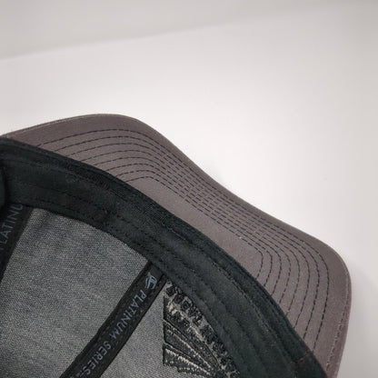 Great Western Recreation Snapback Trucker Hat Gray OS Mesh Back Outdoor Cap