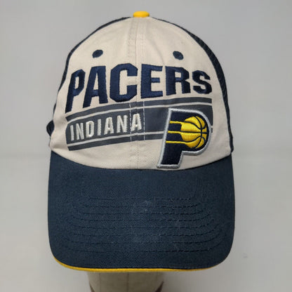 Fan Favorite Men's Snapback Mesh Back Hat Blue White OSFA Indiana Pacers