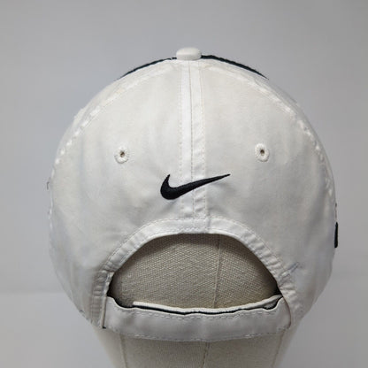 Nike One Strapback Golf Hat White One Size Embroidered Swoosh Adjustable