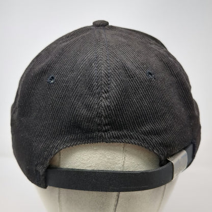 Ping 5 Panel Black Hat One Size Rope Corduroy Strapback Golf Embroidered USA