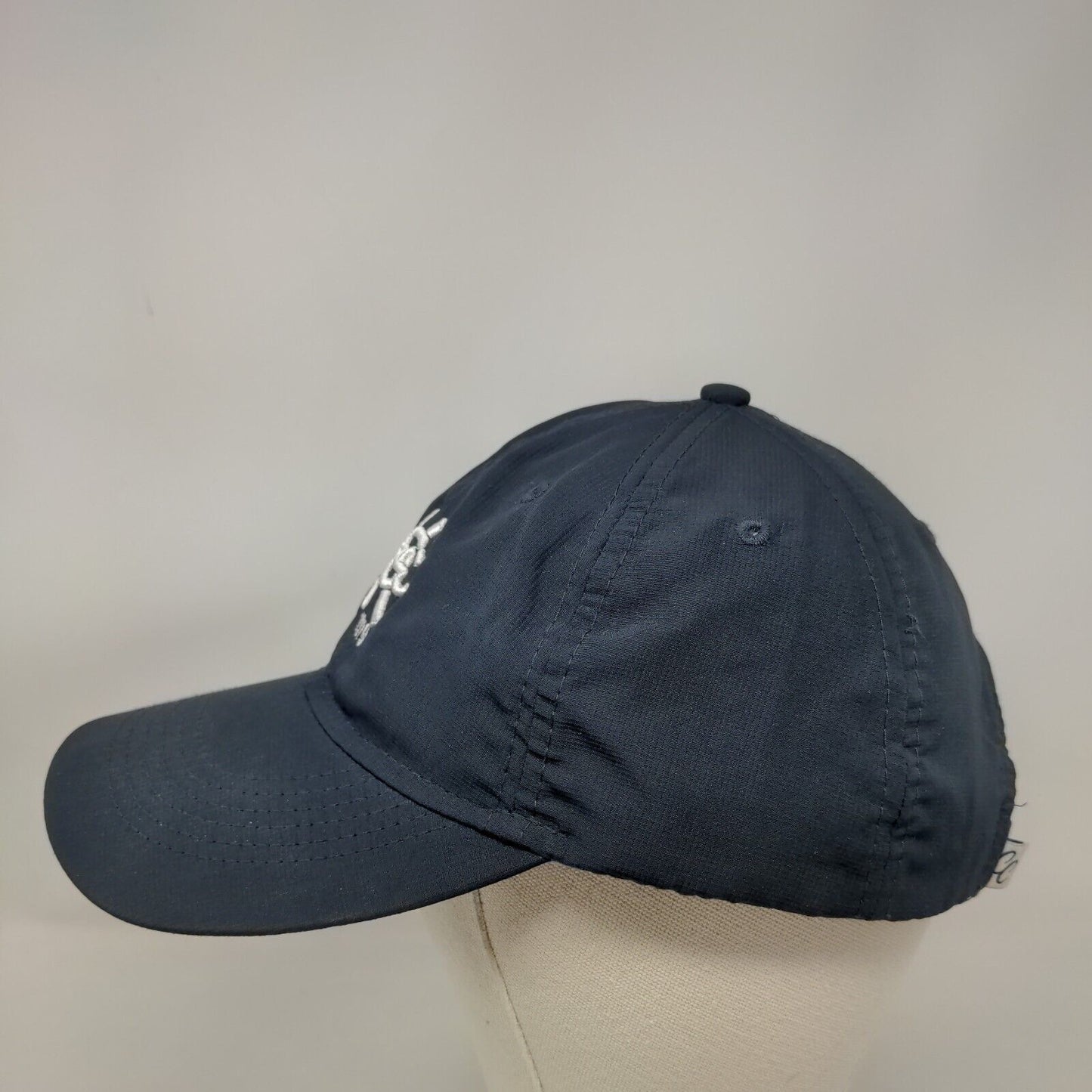 1919 Strapback Hat Blue One Size Adjustable Embroidered 6 Panel Club Cap