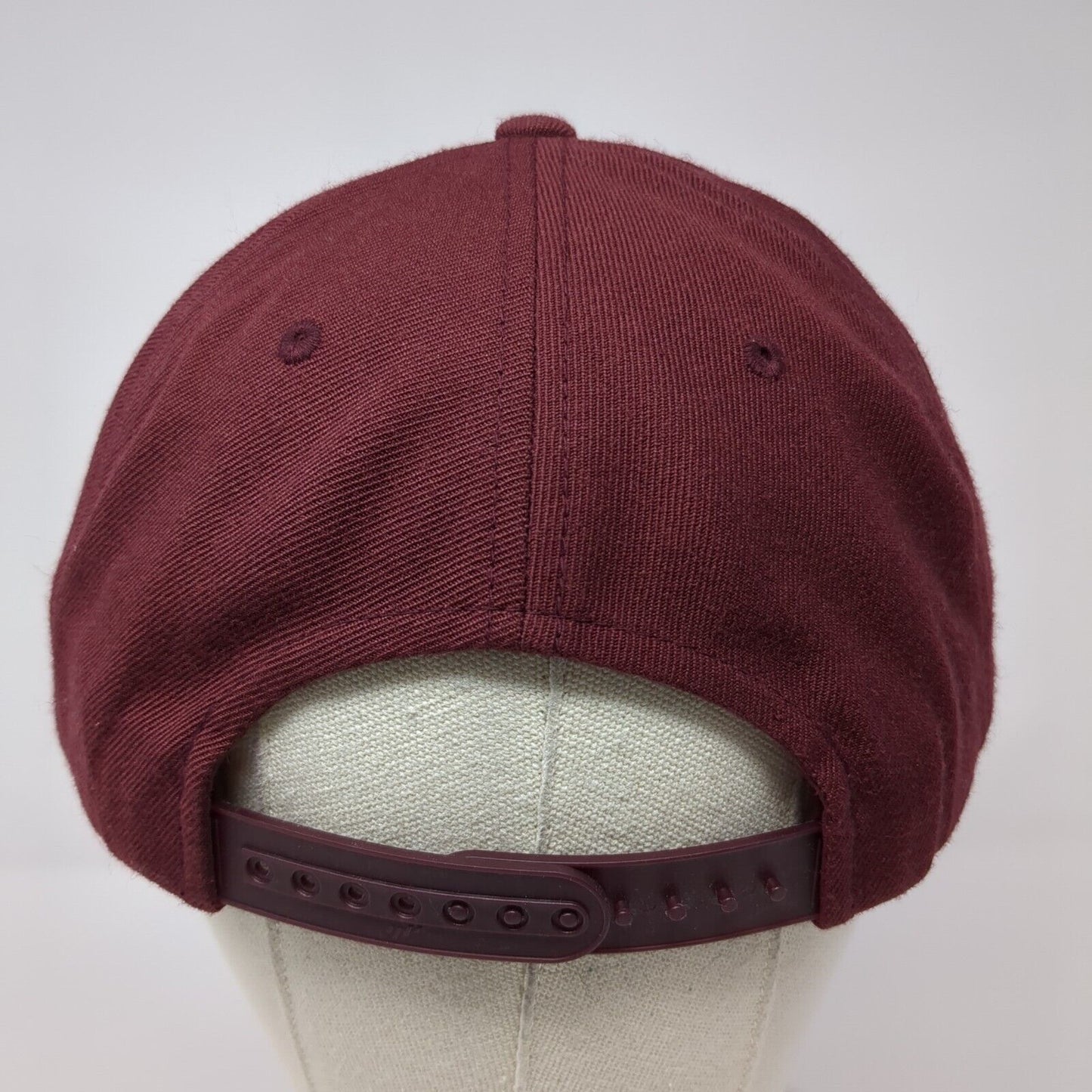 Beyond Vape U District Washington Snapback Hat Red OS Adjustable Classic Yupoong