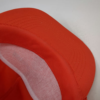 Otto 5 Panel Orange Hat Oregon State Beavers NCAA OSU 1995 Rope Brim Vintage