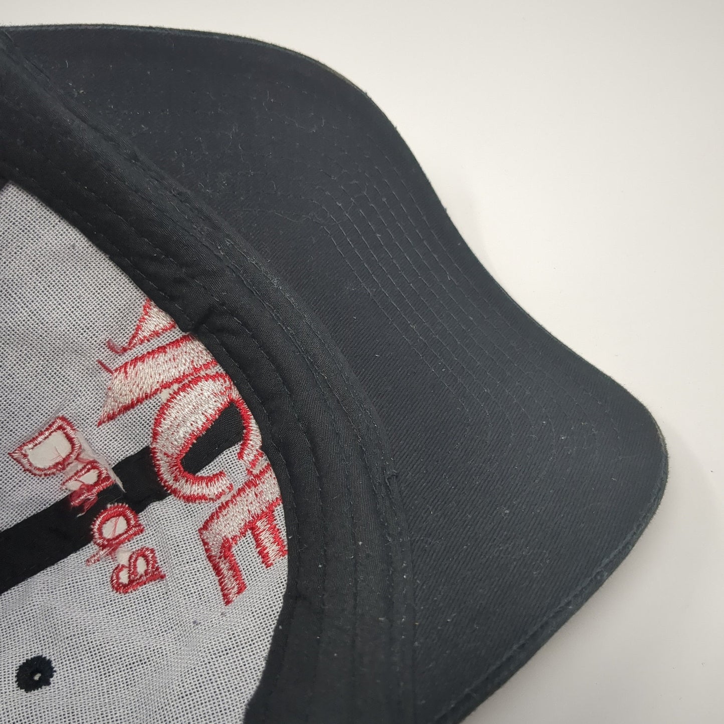 Duda ACE Strapback Hat Black One Size Adjustable Embroidered 6 Panel
