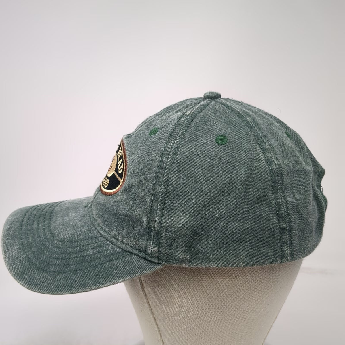 EST Hilton Head Island Green Baseball Cap OSFM Slideback Cotton Anchor Patch hat